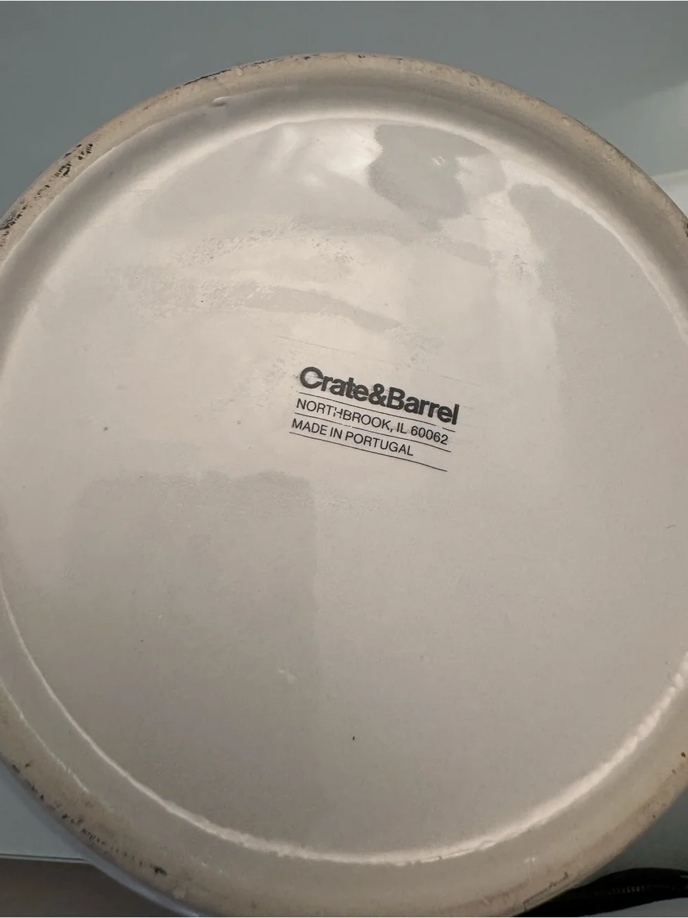 Crate & Barrel Popcorn Bowl